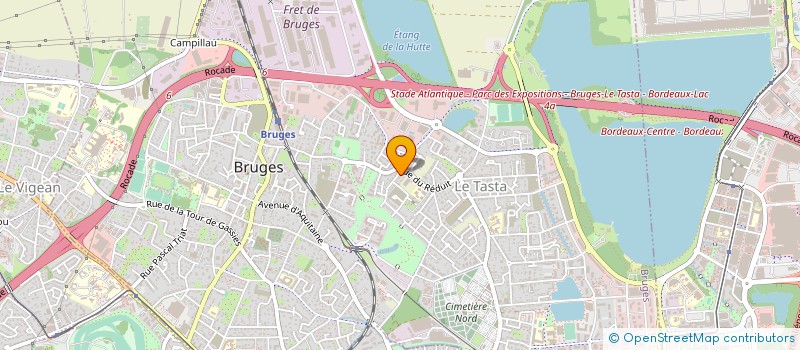 localisation de l'entreprise PASTA DUGA  BRUGES