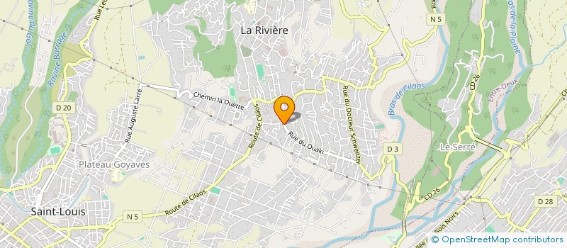 localisation de l'entreprise PASTA ET SALSA à SAINT-LOUIS