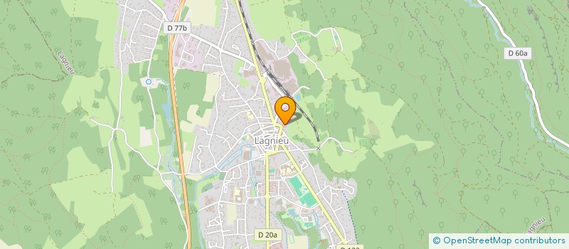 localisation de l'entreprise PASTA ET VOILA  LAGNIEU