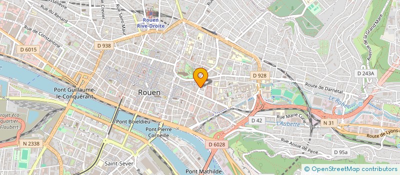 localisation de l'entreprise PASTA FRESH à ROUEN