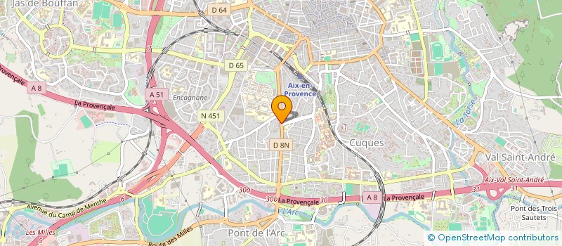 localisation de l'entreprise PASTA GA à AIX-EN-PROVENCE