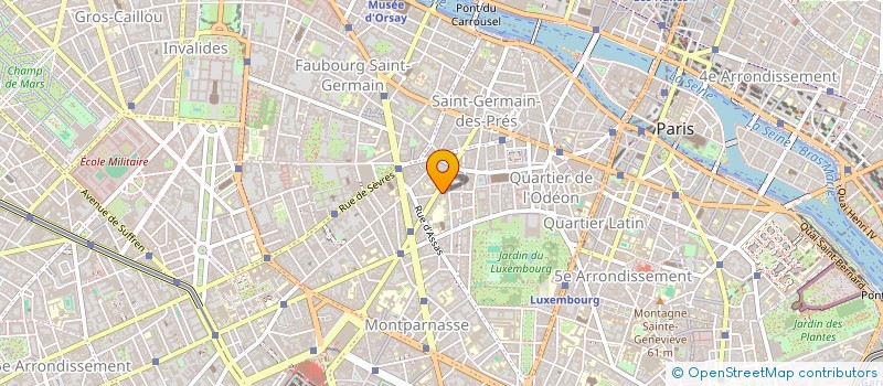 localisation de l'entreprise PASTA LUNA  PARIS