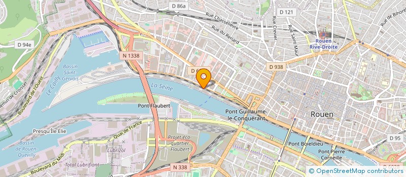 localisation de l'entreprise PASTA MANIA à ROUEN