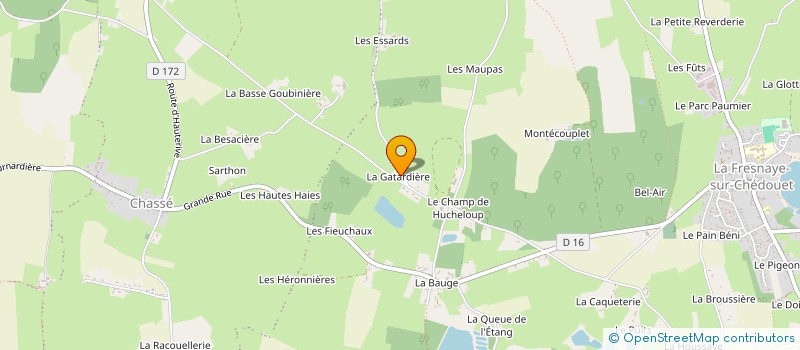 localisation de l'entreprise PASTA NATH  VILLENEUVE-EN-PERSEIGNE