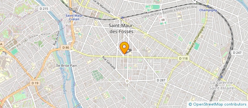 localisation de l'entreprise PASTA & PANINI à SAINT-MAUR-DES-FOSSES