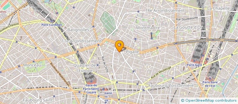 localisation de l'entreprise PASTA & PIZZA  PARIS