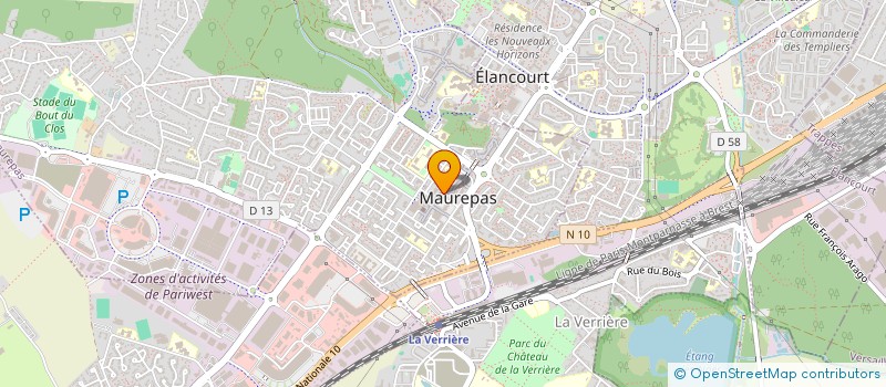 localisation de l'entreprise PASTA PIZZA  MAUREPAS