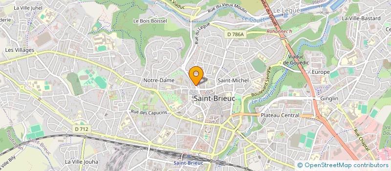 localisation de l'entreprise PASTA REMA à SAINT-BRIEUC