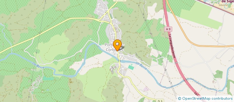 localisation de l'entreprise PASTA VIVA  PORTEL-DES-CORBIERES