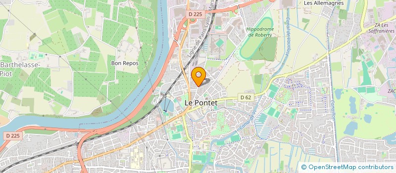 localisation de l'entreprise PASTACLE  LE PONTET