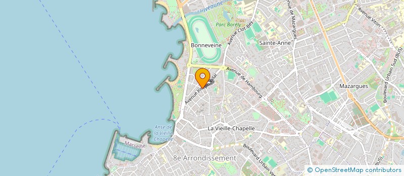 localisation de l'entreprise PASTAFARISME à MARSEILLE 8EME