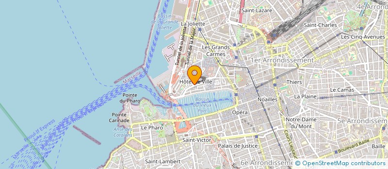 localisation de l'entreprise PASTAGARS à MARSEILLE