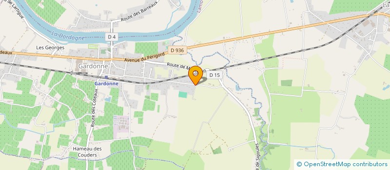 localisation de l'entreprise PASTEL  GARDONNE