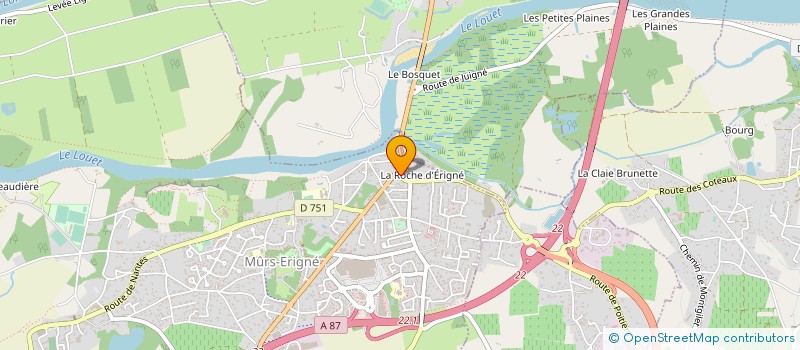 localisation de l'entreprise PASTEL DE NATA  MURS-ERIGNE