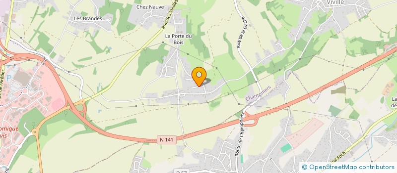 localisation de l'entreprise PASTEL EN CHARENTE  CHAMPNIERS