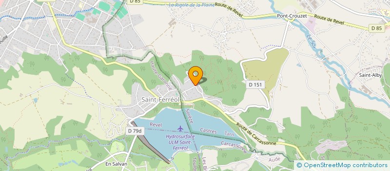 localisation de l'entreprise PASTEL ET COCAGNE  REVEL