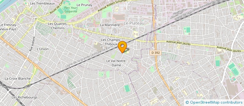 localisation de l'entreprise PASTEQUE  LE PECQ