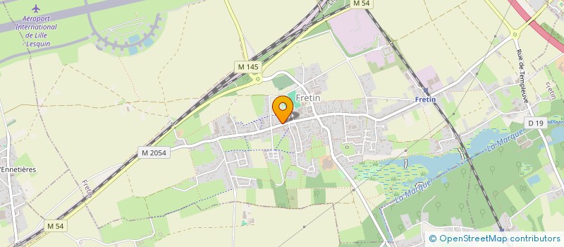 localisation de l'entreprise PASTEUR à FRETIN