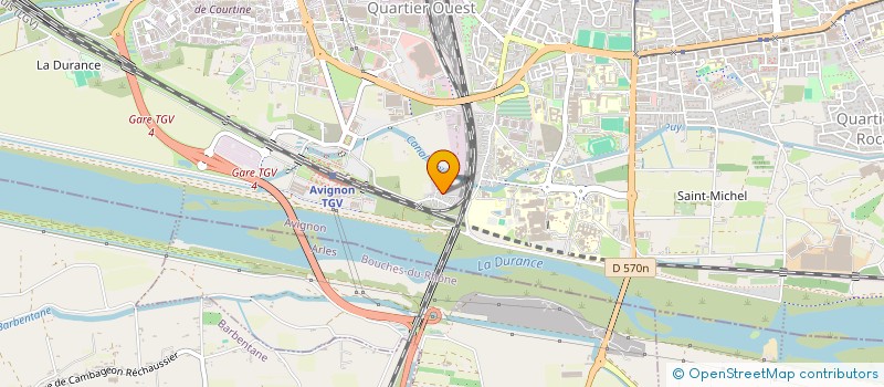 localisation de l'entreprise PASTEUR  AVIGNON