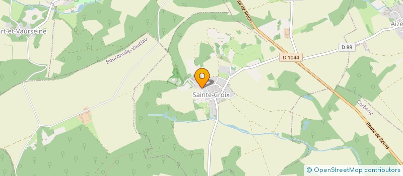 localisation de l'entreprise PASTEUR à SAINTE-CROIX