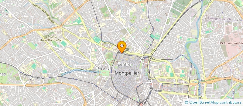 localisation de l'entreprise PASTEUR à MONTPELLIER