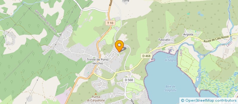 localisation de l'entreprise PASTEUR 6 à PORTO-VECCHIO