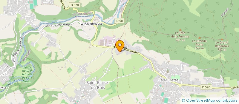 localisation de l'entreprise PASTEUR  LA MURETTE