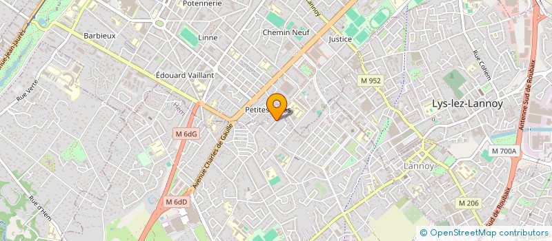 localisation de l'entreprise PASTEUR  HEM