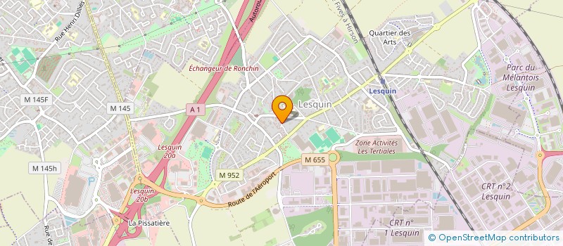 localisation de l'entreprise PASTEUR à LESQUIN