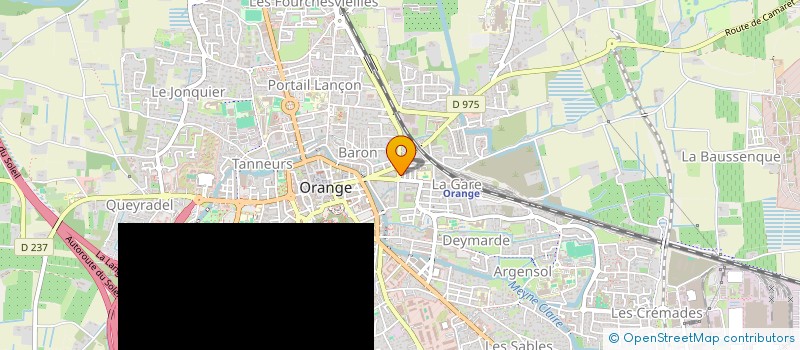 localisation de l'entreprise PASTEUR BIS  ORANGE