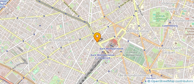 localisation de l'entreprise PASTEUR CARBURANT à PARIS