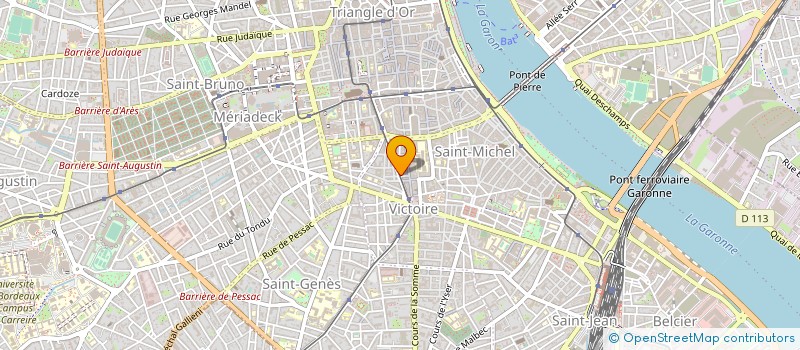 localisation de l'entreprise PASTEUR I.T à BORDEAUX