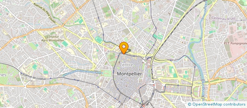 localisation de l'entreprise PASTEUR LAENNEC à MONTPELLIER
