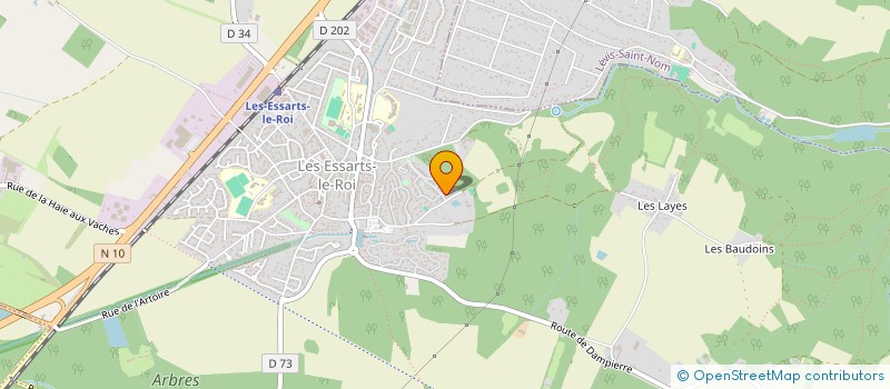 localisation de l'entreprise PASTEUR MATISSE GESTION  ESSARTS-LE-ROI (LES)