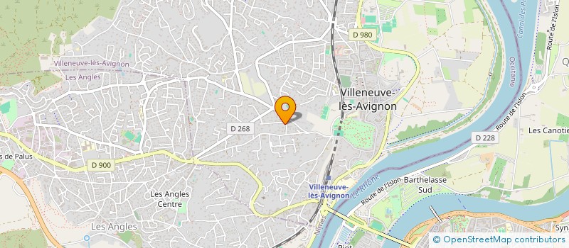localisation de l'entreprise PASTEUR PARC  VILLENEUVE-LES-AVIGNON
