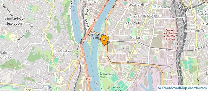 localisation de l'entreprise PASTEUR VACCINS  LYON