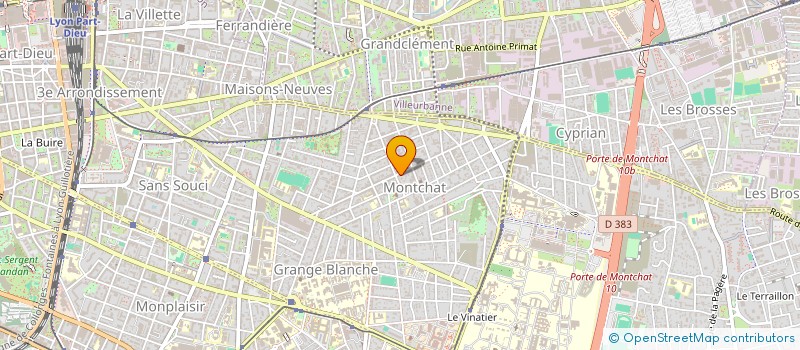 localisation de l'entreprise PASTICHON FILS à LYON