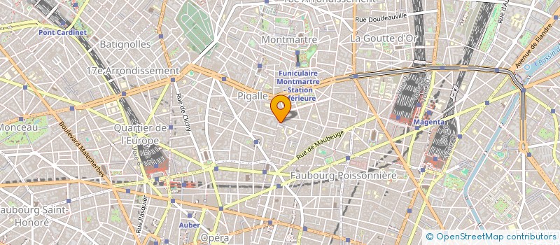 localisation de l'entreprise PASTIER à PARIS