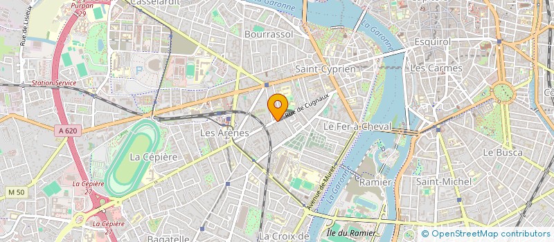 localisation de l'entreprise PASTO IMMO à TOULOUSE