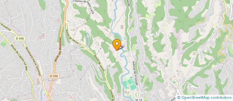 localisation de l'entreprise PASTO.TECH  CAGNES-SUR-MER