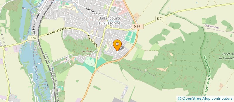 localisation de l'entreprise PASTOL à BALLANCOURT-SUR-ESSONNE
