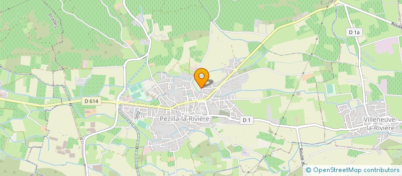 localisation de l'entreprise PASTOR FORAGE à PEZILLA-LA-RIVIERE