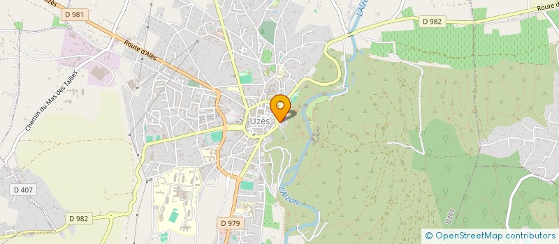 localisation de l'entreprise PASTORALE DES JEUNES DE L'UZEGE  UZES