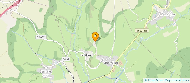 localisation de l'entreprise PASTORE & CO  MONTOILLOT