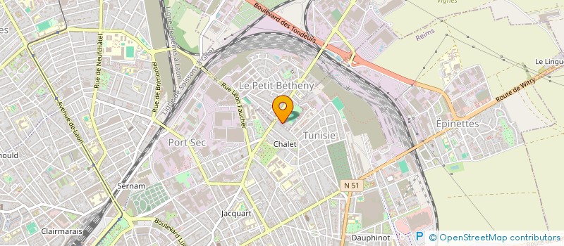 localisation de l'entreprise PASTORE CURTZ  BETHENY