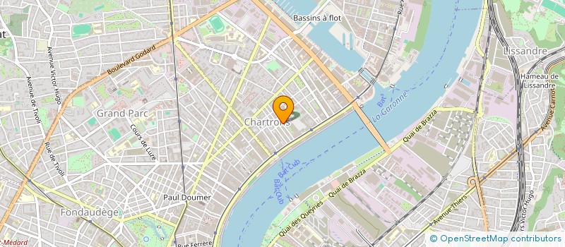 localisation de l'entreprise PASTORINO TRANSITIQUE à BORDEAUX