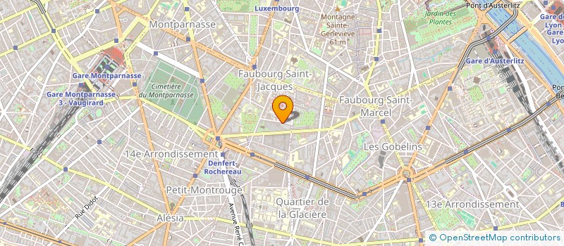 localisation de l'entreprise PASTORIOUS  PARIS