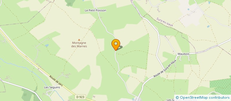 localisation de l'entreprise PASTOU JEAN MARC ET PAUL  SURY-EN-VAUX