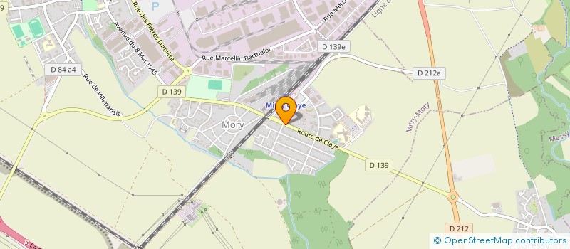 localisation de l'entreprise PASU  MITRY-MORY