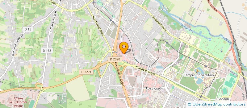 localisation de l'entreprise PASUKAS à OLIVET